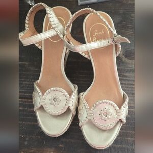 Jack Roger Wedge Strap Sandal